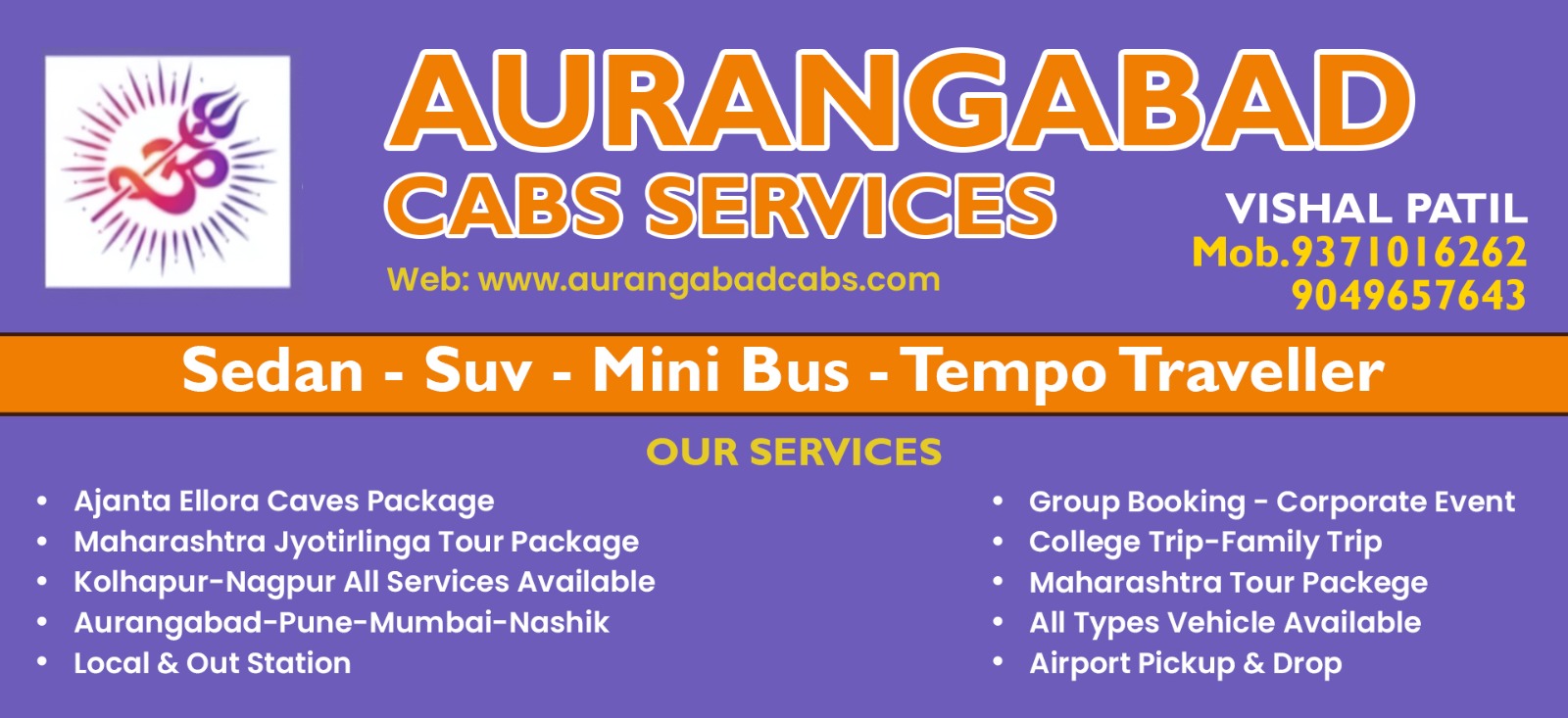Aurangabad cabs slider1