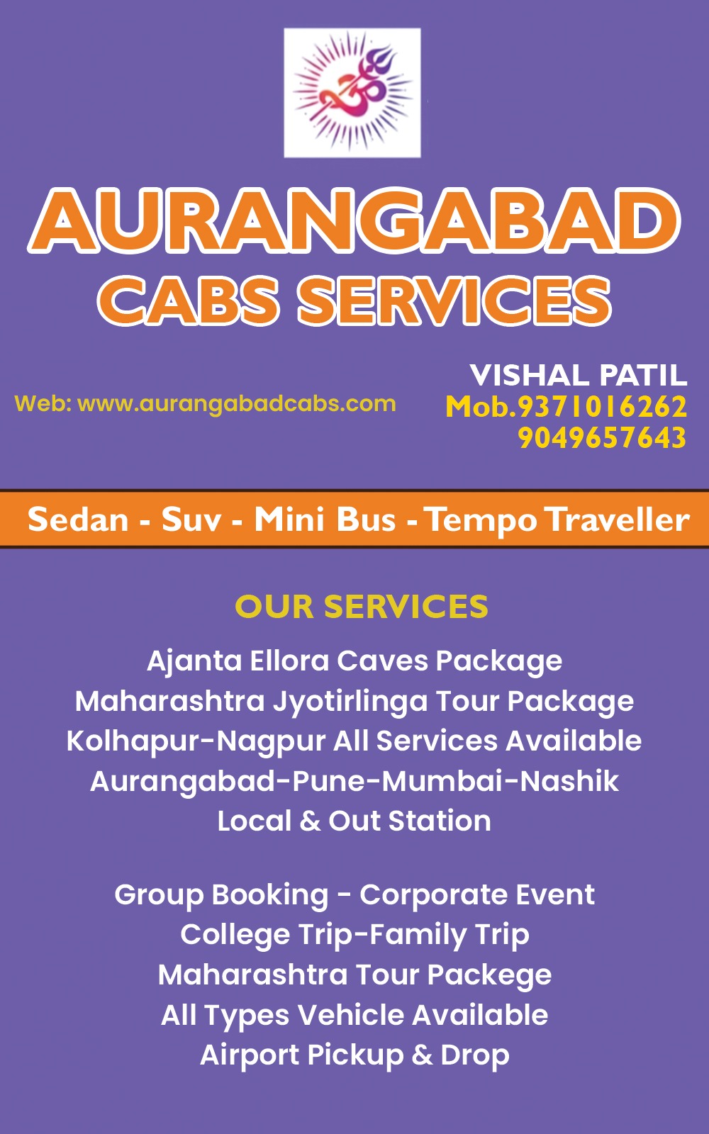 Aurangabad cabs slider1